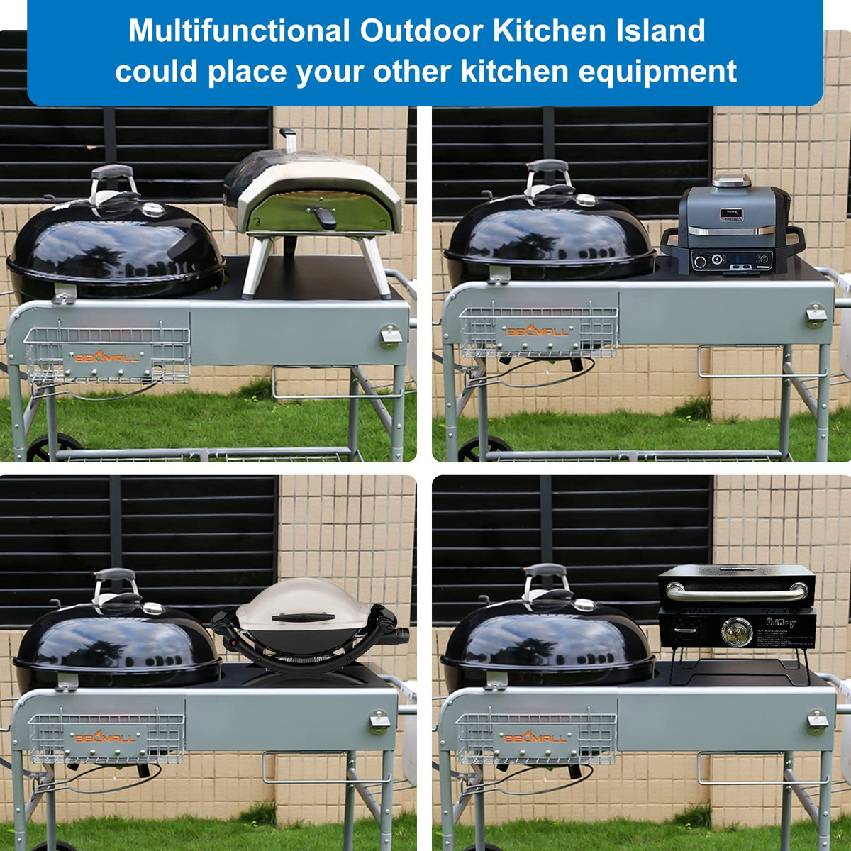 BBQMall easy-assembly design lets you set up quickly and confidently.