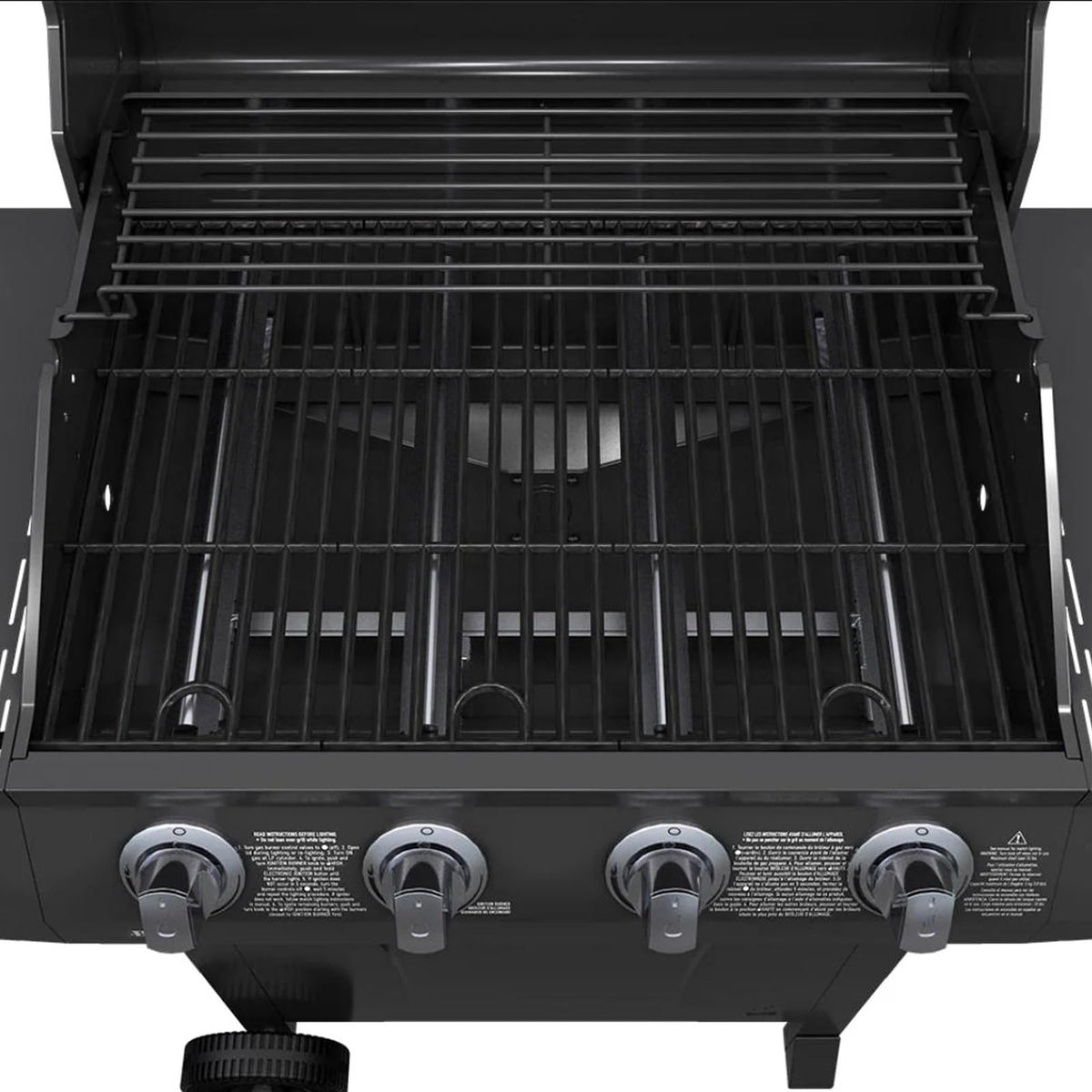 BBQration durable heat retention texture on matte iron surface