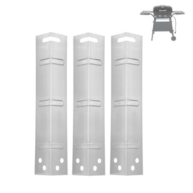 BBQration heat plates 3-pack for Expert Grill XG10-101-002-02 deliver durable stainless steel replacement