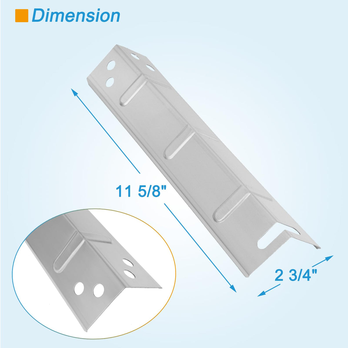 BBQration heat plate installation supports even heat on grilled meals