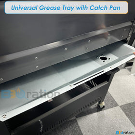 BBQration universal-fit tray works with Nexgrill and other brands.