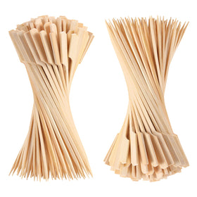 BBQStyle natural bamboo skewers are non-toxic and food-safe.