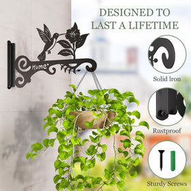 BBTFAA 9.5-inch hangers ideal for indoor plant displays.