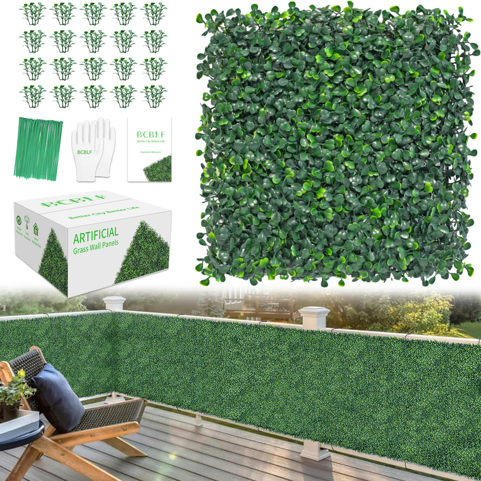 BCBLF grass wall panel being assembled for a seamless backdrop