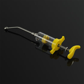 BCDHAMATE ergonomic yellow-handle enables comfortable one-handed administration.