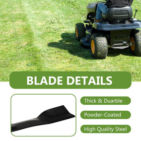 BCQNXX AM141034 powder-coated blade features rust-resistant finish