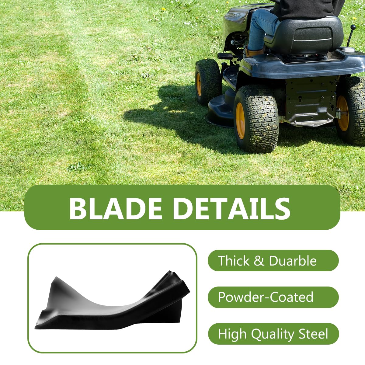 BCQNXX 60-inch deck compatibility covers Ariens and Gravely models.