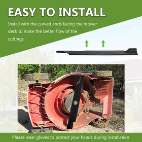 BCQNXX blade detail highlights replacement-ready design for easy maintenance.