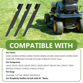 BCQNXX fits Husqvarna 539101733 blades for easy fit and reliable results.