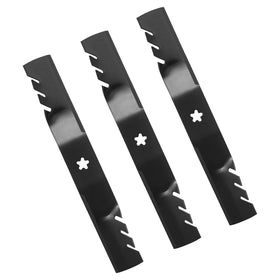 BCQNXX mulching blades for 54-inch Husqvarna deck, precise cuts and clean lawns