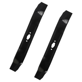 BCQNXX ultra high-lift bagging blades 2-pack for clean lawn clippings
