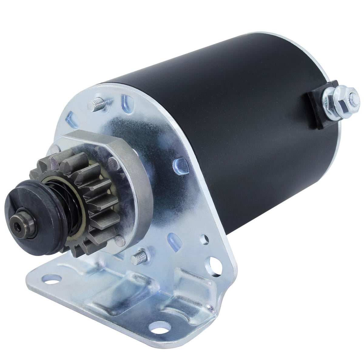 BDELI 5742N steel gear starter close-up, highlighting durable gears.