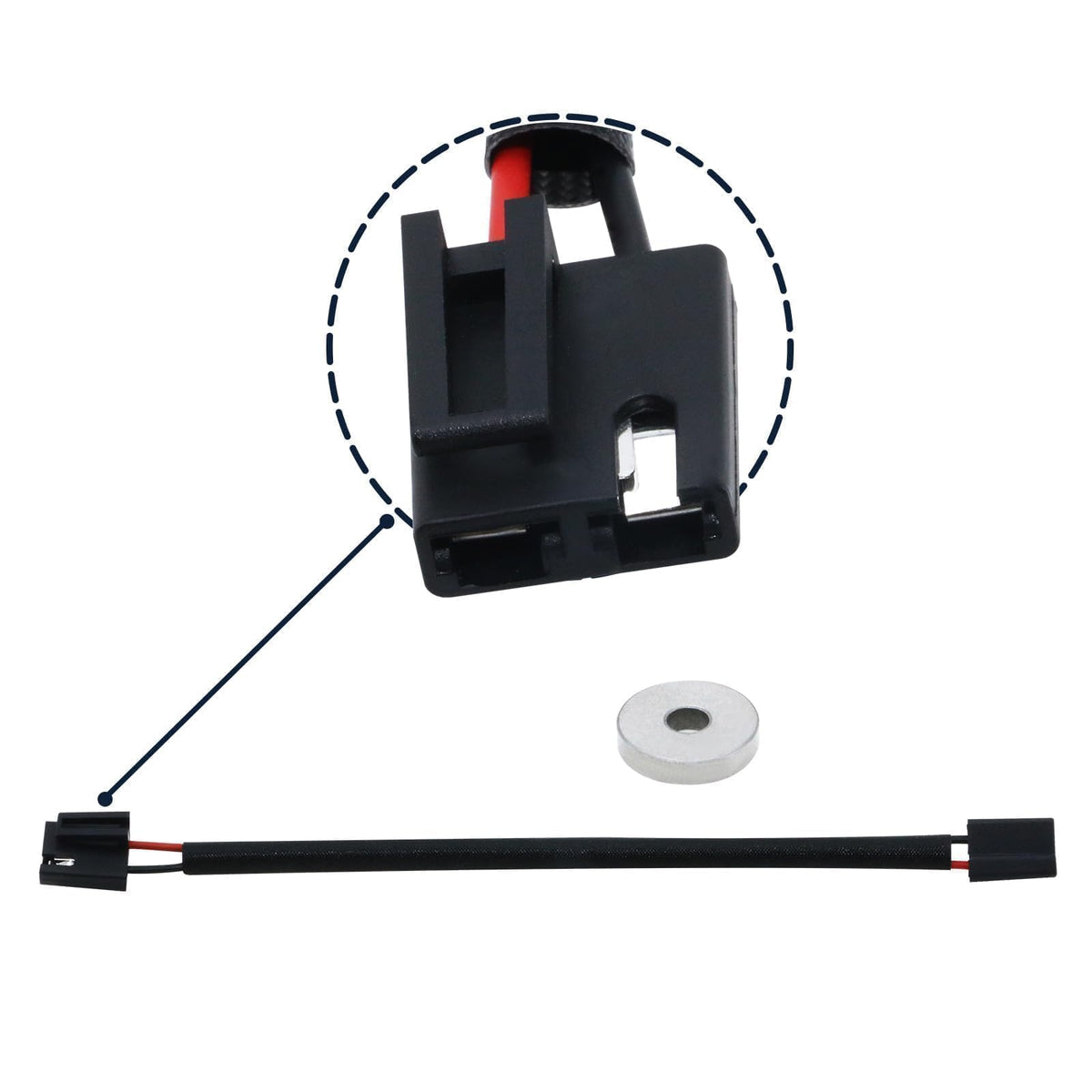 BDELI 6-inch pulley detail highlights compatibility with 5/8-inch belts for steady drive.