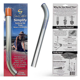 BeachBUB beach accessory set enhances setup efficiency and comfort on sand