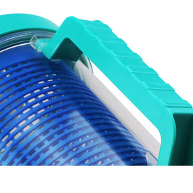 BeadChica clear mesh basket shows fill level at a glance.