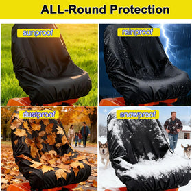 BeadChica rain dirt bug protection keeps mower seats clean