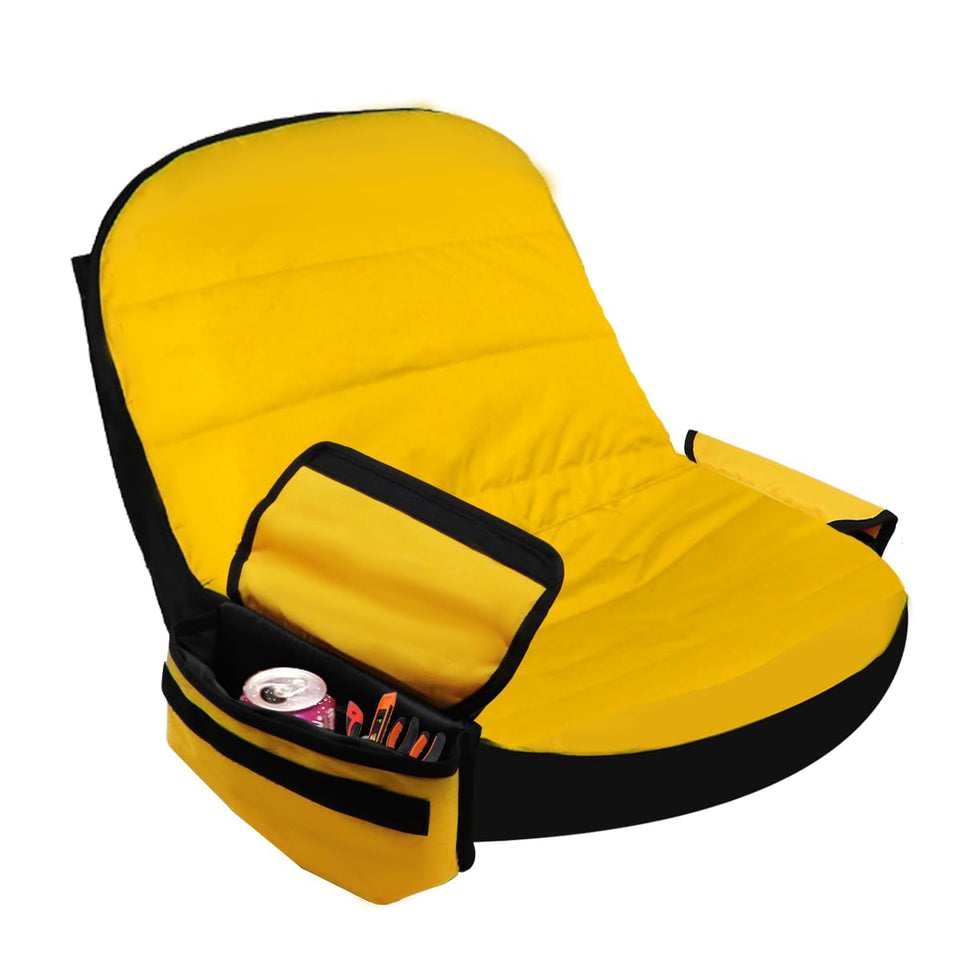 BeadChica Upgraded Tractor Seat Cover front view protects seats from wear and debris.