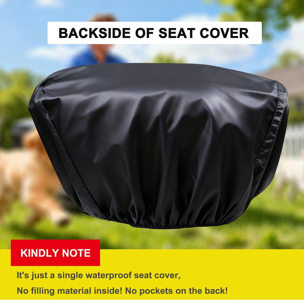 BeadChica waterproof seat cover for John Deere compatible guards against rain and dirt