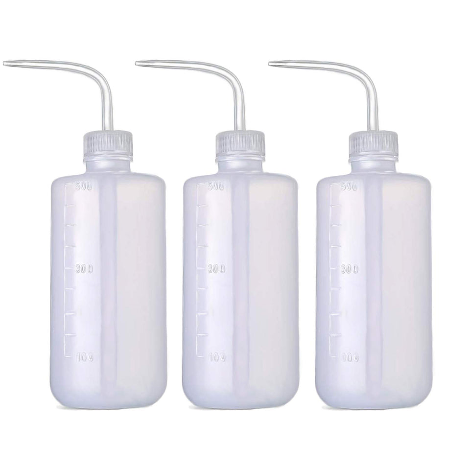 BEADNOVA irrigation bottle 500ml with clear measurement scale for precise watering