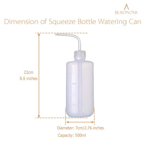 BEADNOVA watering bottle showing precision-flow spout for targeted watering