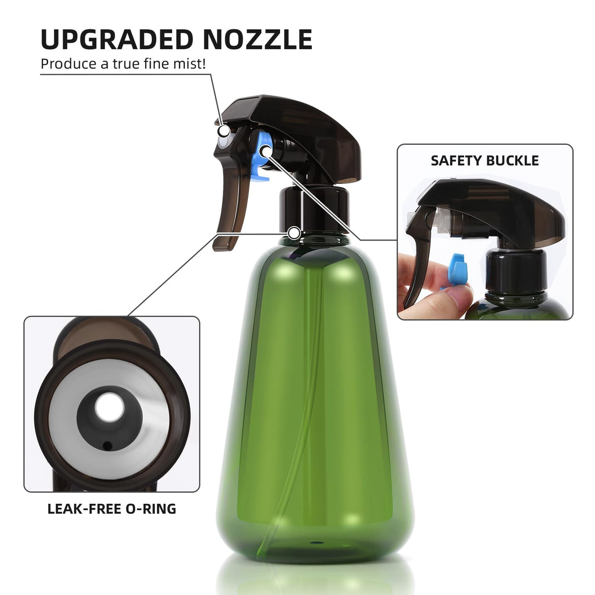 Bealee BPA-free materials ensure safe storage of household liquids.