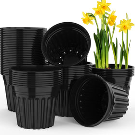 BeapTcely 50-pcs 3-gallon pot with wide opening for easy seed starting.
