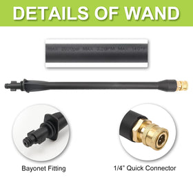 BEAR FORCE gun inlet M22 male for easy compatibility with washers