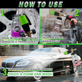 BEAR FORCE ProPlus 1.10mm nozzle option for thicker foam on compatible washers