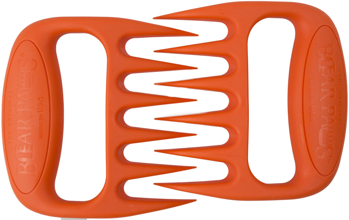 Bear Paws original design provides secure shredding grip