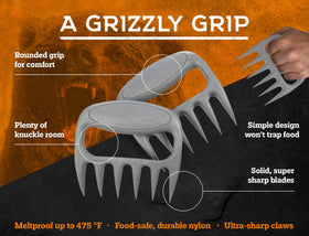 Bear Paws Meat Claws lifting turkey for effortless shredding