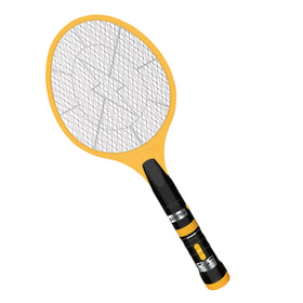 Beastron Bug Zapper racket front view for quick outdoor pest control.
