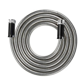 Beaulife metal garden hose 15ft connector for stronger flow and quick watering.