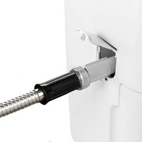 Beaulife metal garden hose 15ft expandable length adapts to multiple setups.