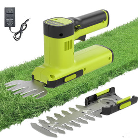 BeautFirst 12V cordless hedge trimmer blade in action, delivering precise hedge shaping with minimal effort.