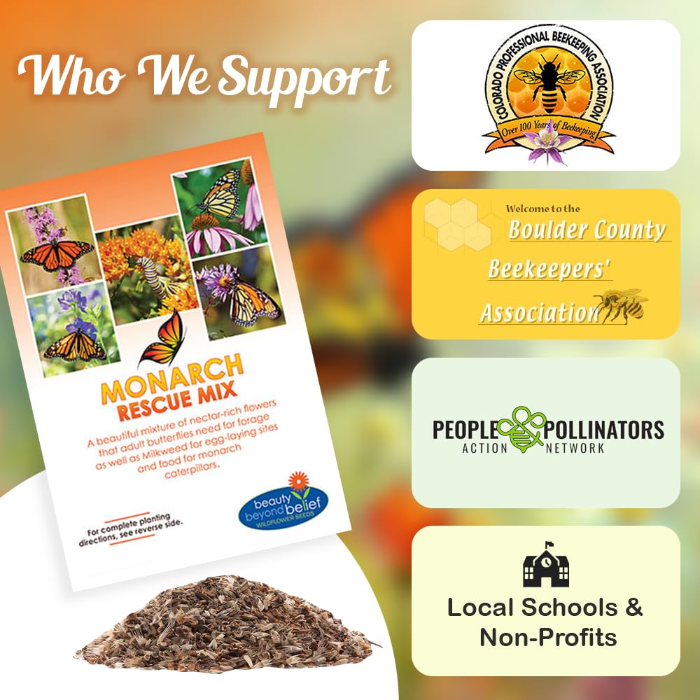 Beauty Beyond Belief open-pollinated seeds ensure garden versatility and diversity.