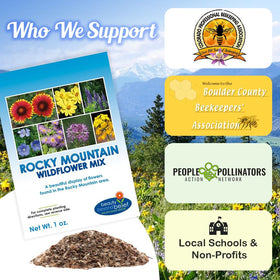 Beauty Beyond Belief seed coverage 100 sq ft figure demonstrates generous planting for high-altitude gardens.