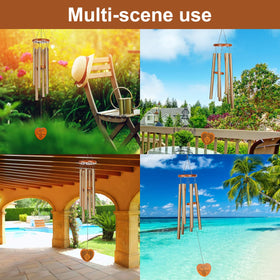 Beboligh durable pine wood and nylon cord for outdoor hanging