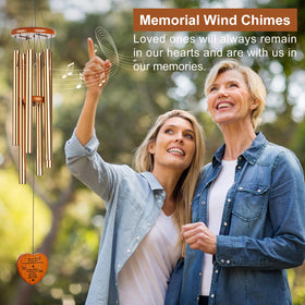 Beboligh outdoor decor wind chimes for garden, porch, or terrace