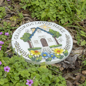 Bechivie stepping stone makes a thoughtful gift from grandchildren