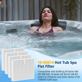 Beckacher 10-00814 flat filter for Swim Series maintains spa clarity