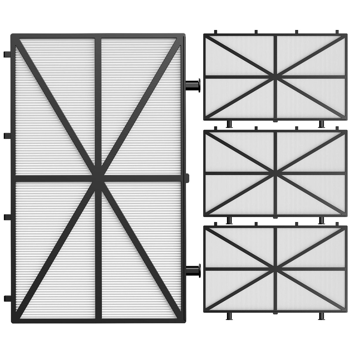 Beckacher four-pack ultra-fine filters for Dolphin Nautilus CC Plus boost filtration efficiency