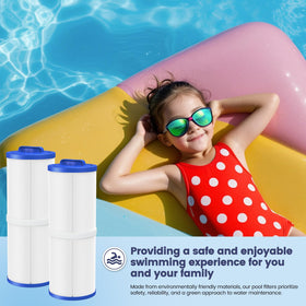 Beckacher 50 sq ft spa filter supports reliable hot tub performance.