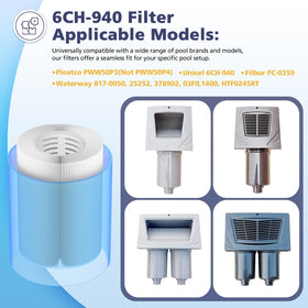 Beckacher 6CH-940 washable design ready for reuse