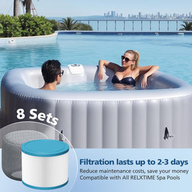 Beckacher dense pleating structure boosts filtration area and flow.