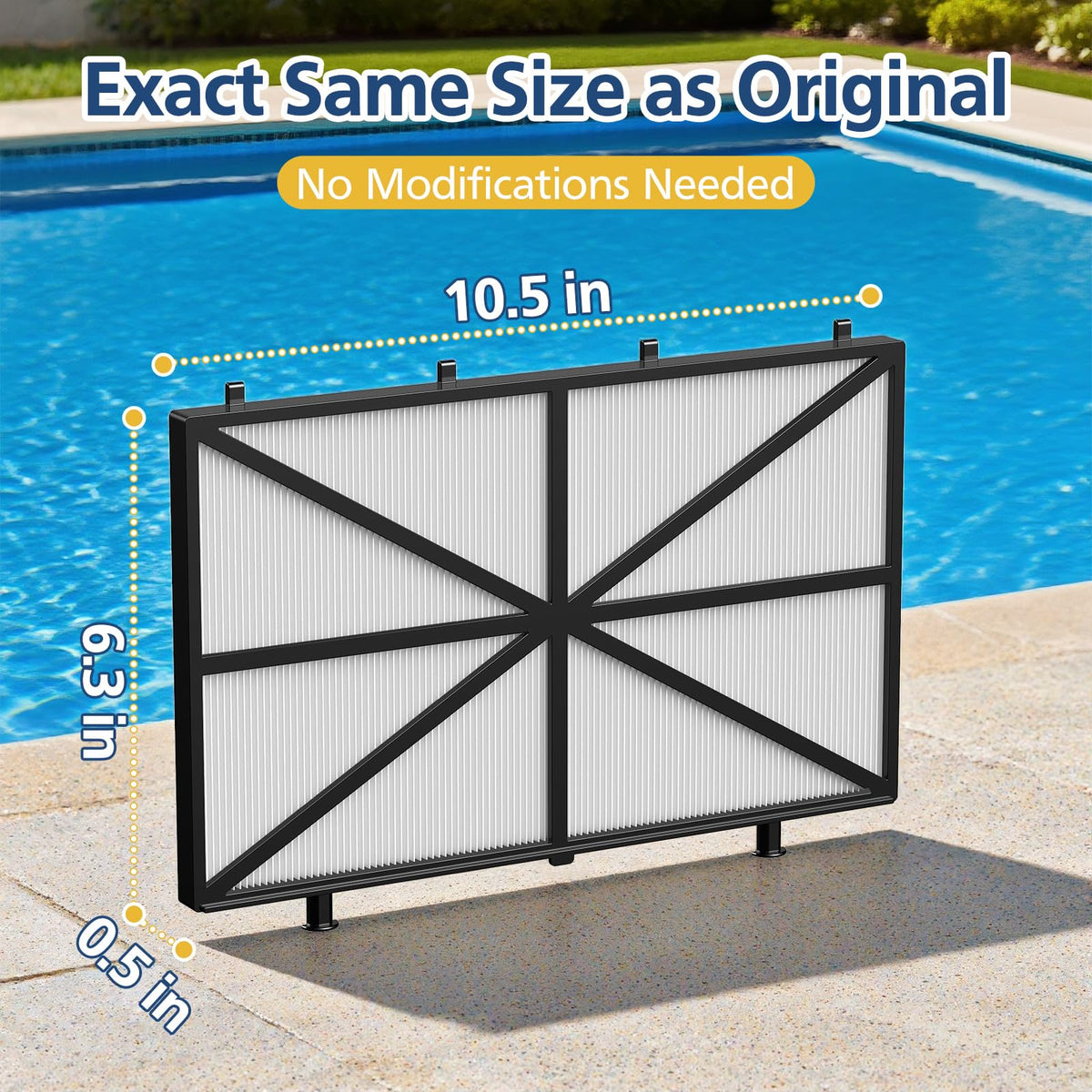 Beckacher four-pack filter panels for M200-M400-M500 provide consistent performance