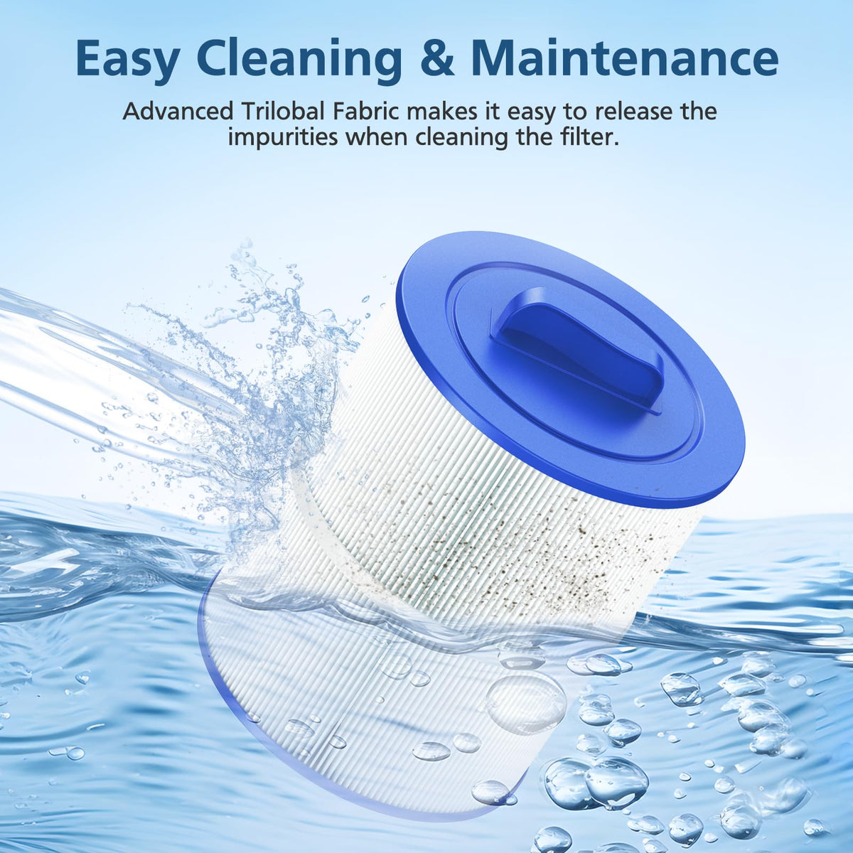 Beckacher spa filter two-pack enhancing spa hygiene