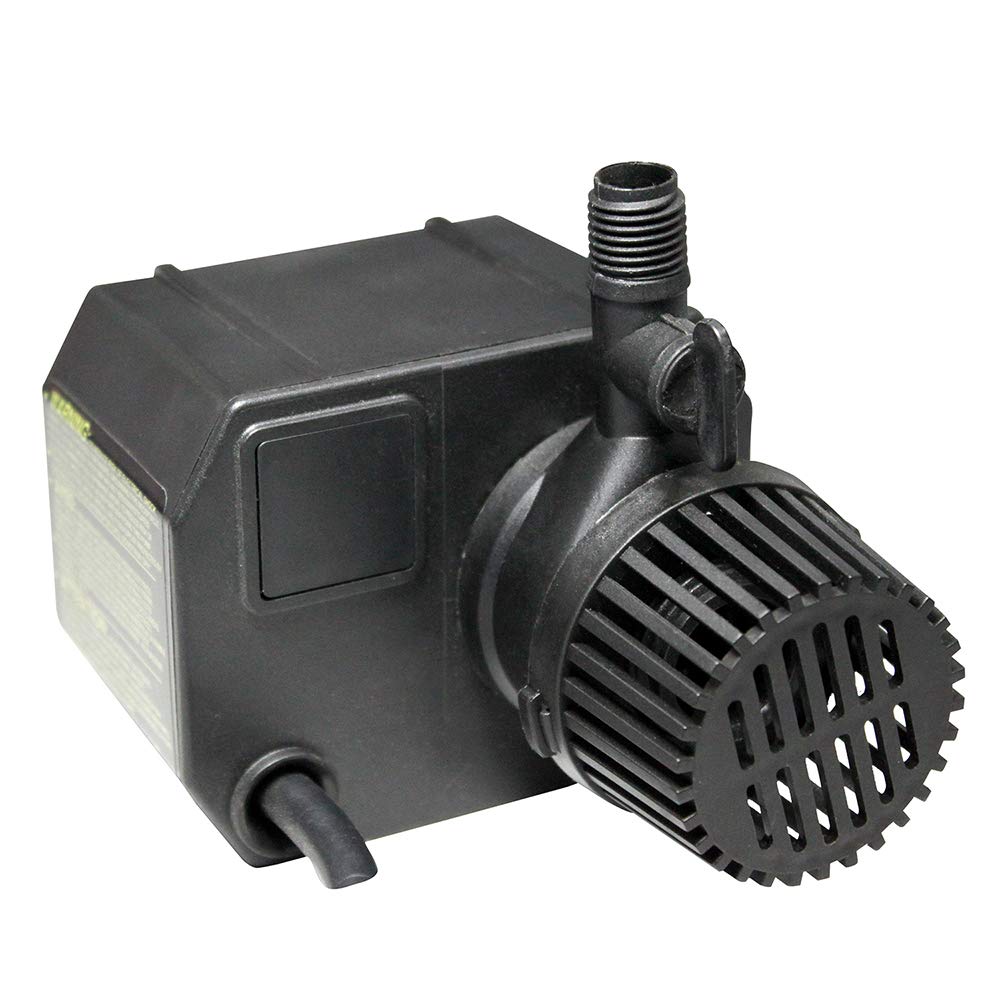 Beckett G355AG pond pump outdoors for fountains and wildlife-friendly water features.