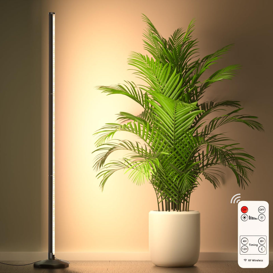 bedee LED grow light with 65-inch full-spectrum coverage for indoor plants