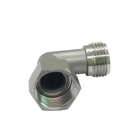 Beduan elbow fitting with rubber washer ensures a reliable outdoor seal.