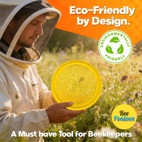 Bee Pontoon portable and easy to clean for gardens and classrooms.